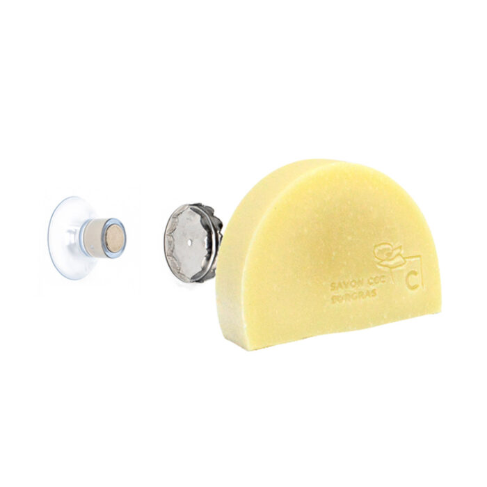 <div class="categorie">PORTE-SAVON MAGNÉTIQUE</div><div class="description">INNOVATION FRANÇAISE</div><div class="avantage"  style="font-weight:600; font-size:12px;">Un savon en lévitation !</div> – Image 3