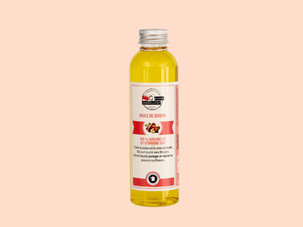 Flacon d'huile de jojoba