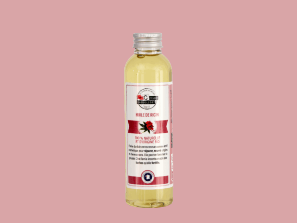 Flacon d'huile de ricin