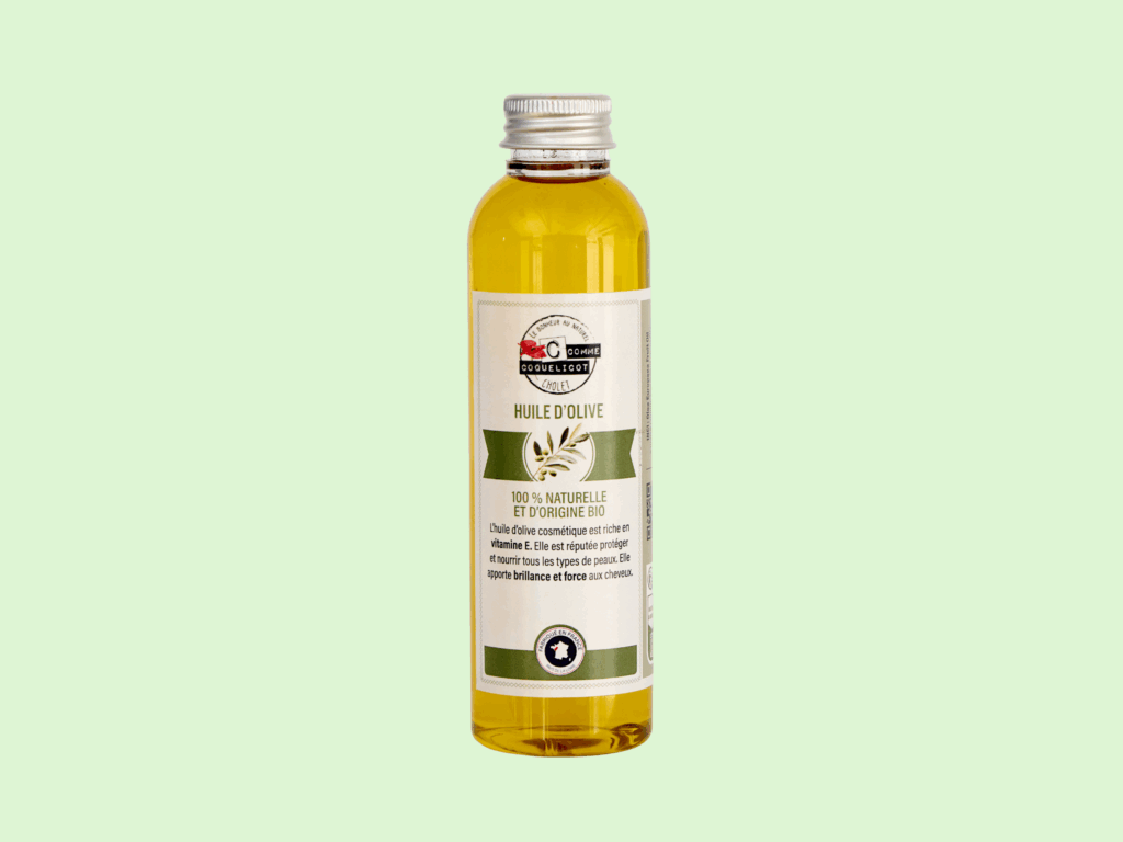 Flacon d'huile d'olive