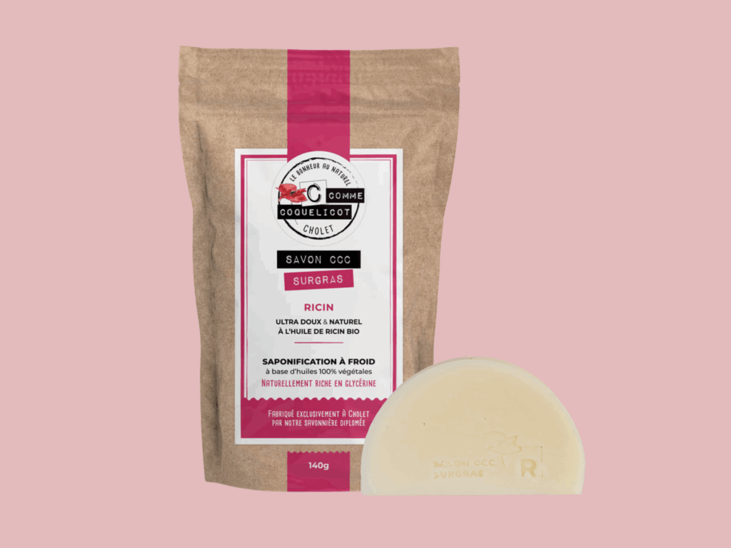 Savon à l'huile de ricin