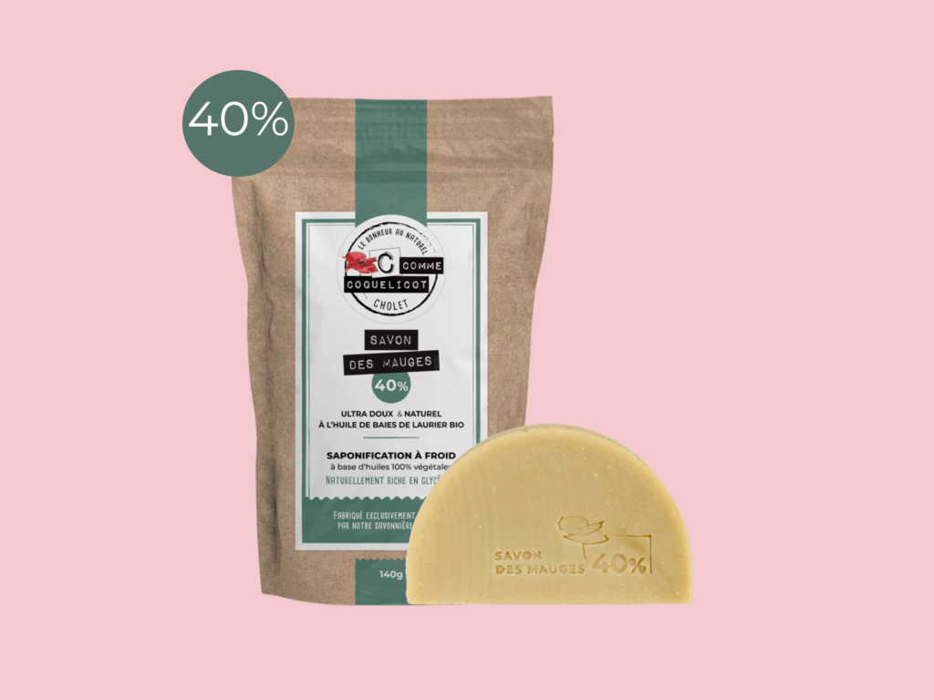Savon à l'huile de baies de laurier 40%