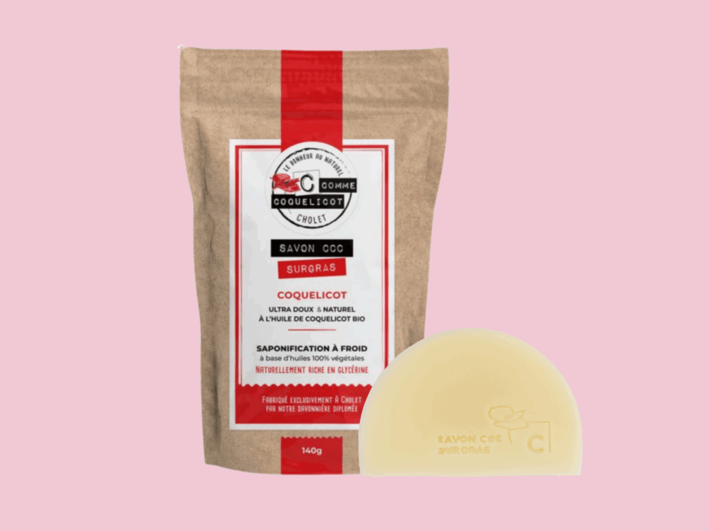 savon au coquelicot