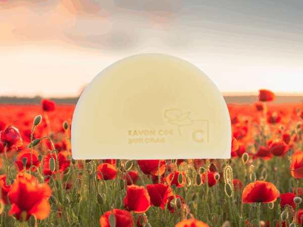 savon au coquelicot
