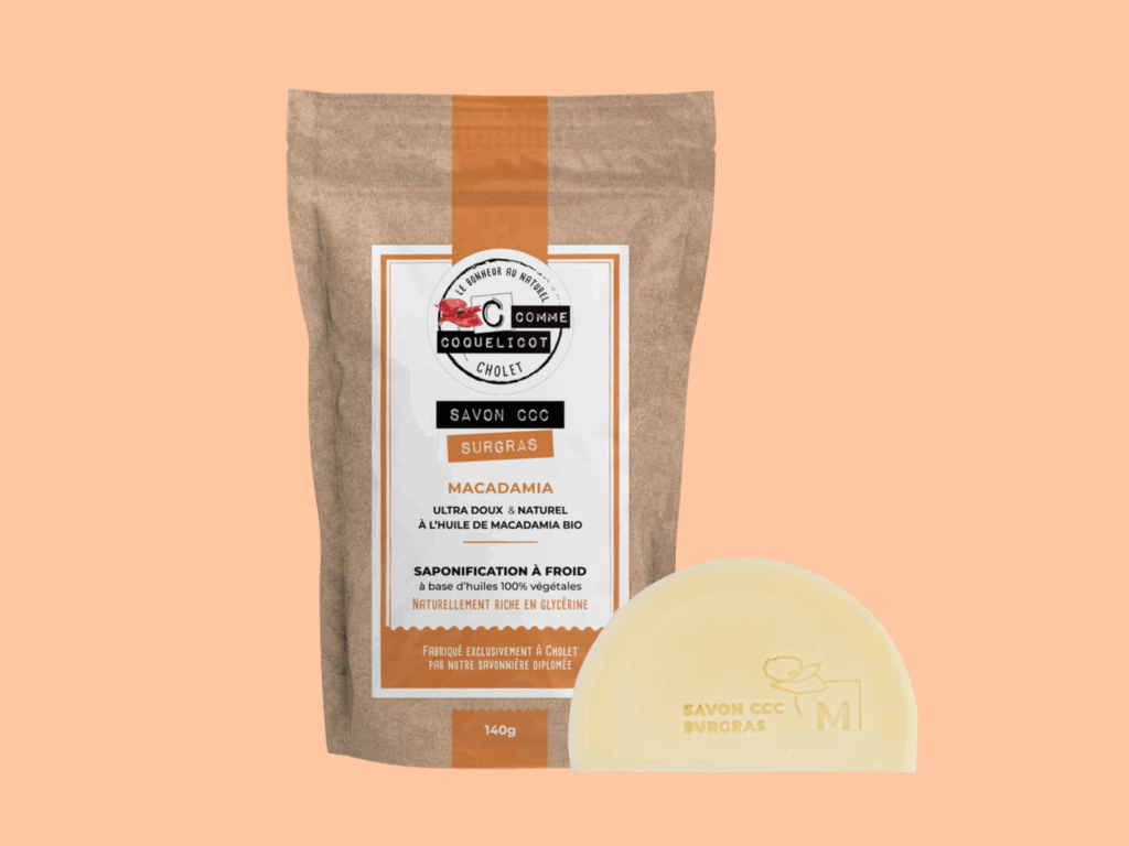 Savon à l'huile de macadamia